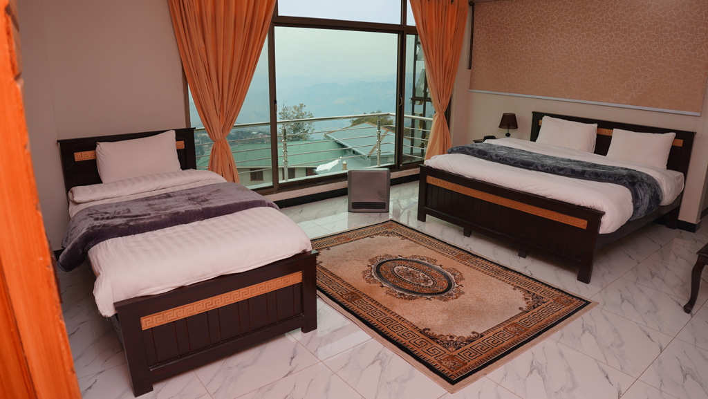 grand taj hotels premium rooms in murree